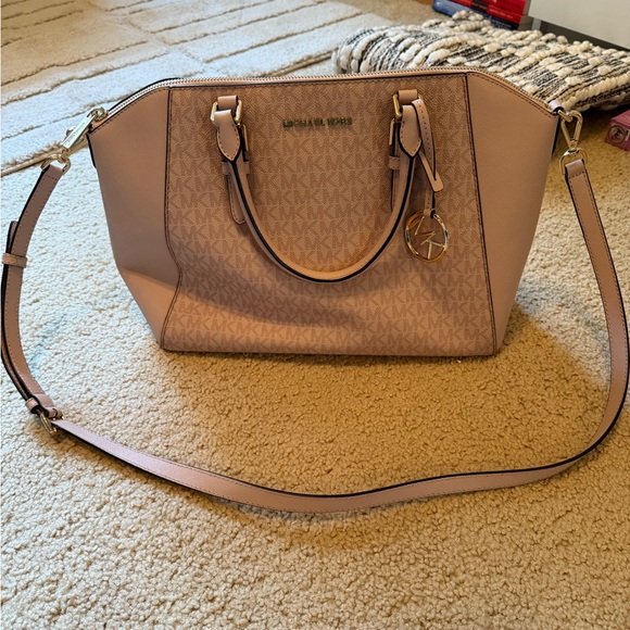 Michael Kors Blush Pink Satchel - Picture 1 of 14